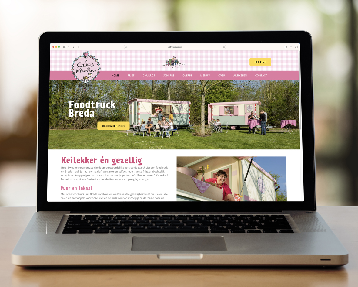 Website Cathy's keuken